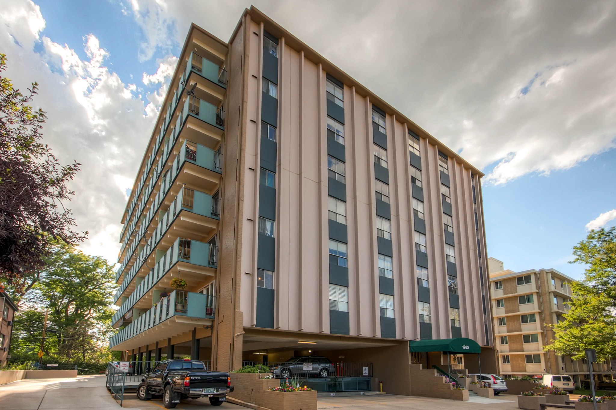 Stylish 7th-Floor Condo with Incredible Location